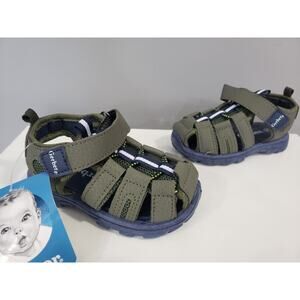 NEW Fisherman Prewalk Walking Baby Sandal Ankle Strap Toddler Infant Closed Toes